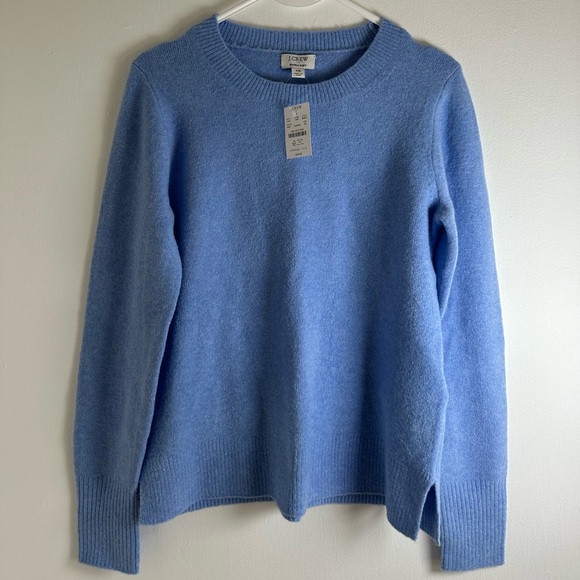 J.Crew Women's Pullover Blue Extra Soft Knit Long Sleeve Sweater- Size XS NWT - Picture 5 of 11